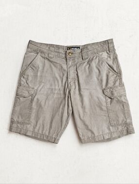 Noble Outfitters Ripstop Cargo Shorts Men’s 34 Beige Utility Hiking